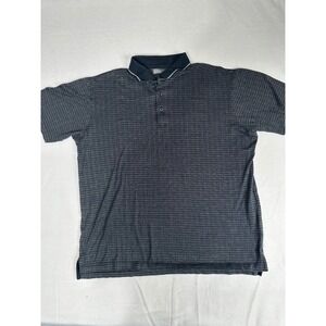 Daniel Cremieux Signature Collection Mens‎ Plaid Golf Polo Shirt